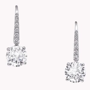 Diamond Drop Earrings