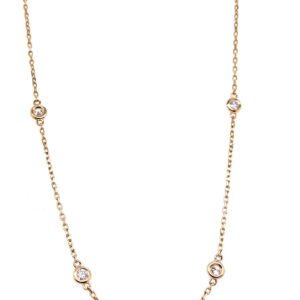 Diamond Station Necklace